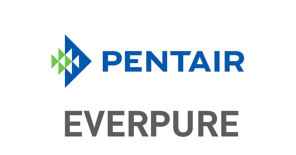 Blue and green Pentair Everpure branding