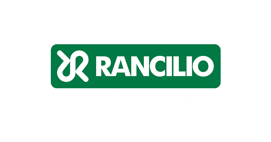 Rancilio logo with green background